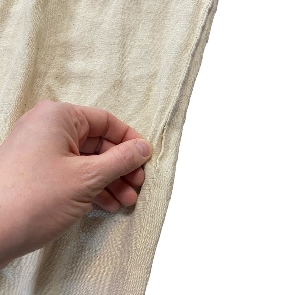 Sincerely Jules Lagenlook Coastal Beach Cream Long Sleeve Jumpsuit Size Small - Picture 12 of 12